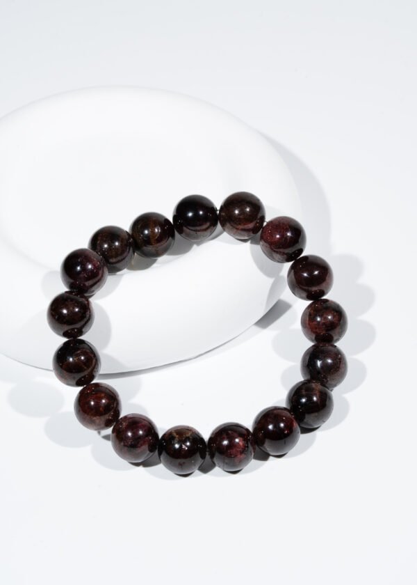 10mm Garnet (Lal) Doğal Taş Bileklik