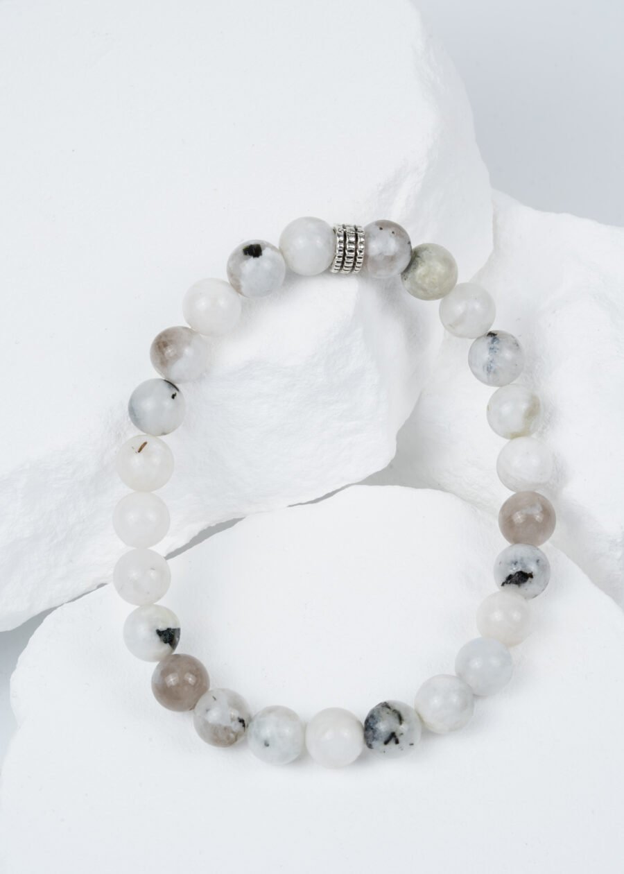 8mm İndia Ay Taşı Doğal Taş Bileklik