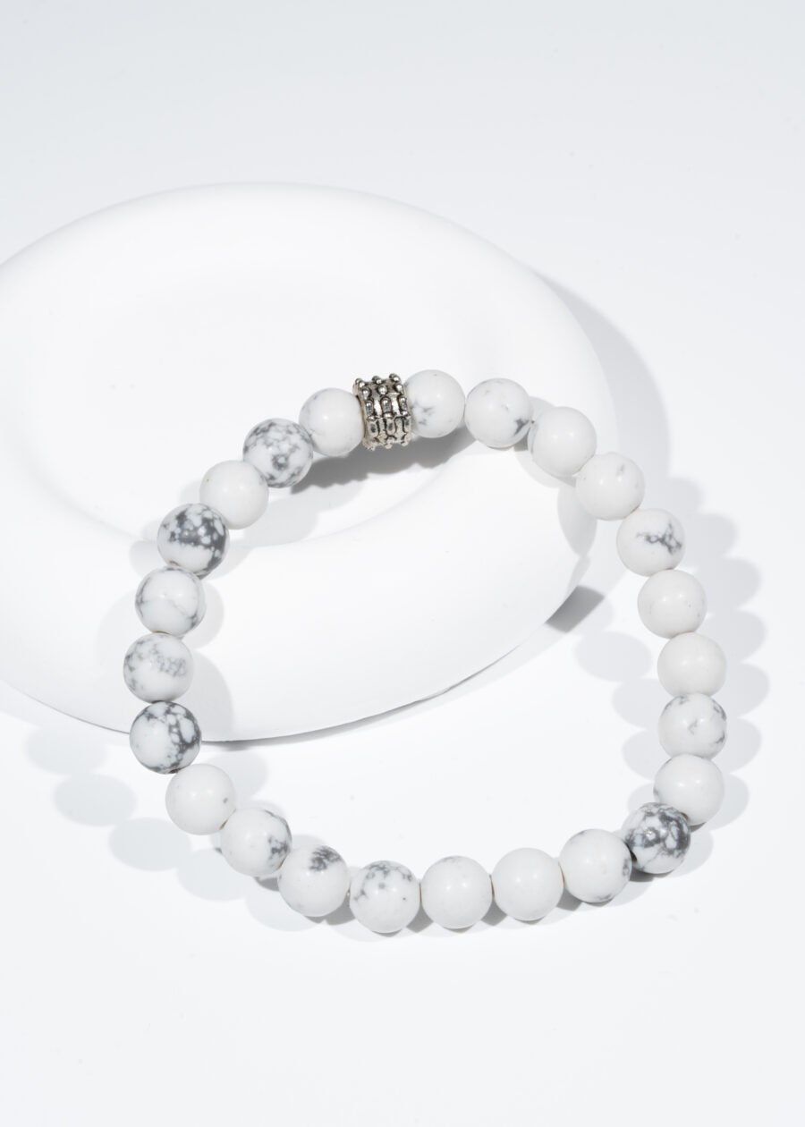 8mm Havlit Doğal Taş Bileklik