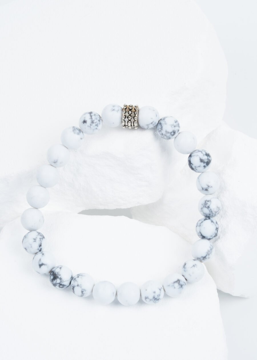 8mm Havlit Doğal Taş Bileklik