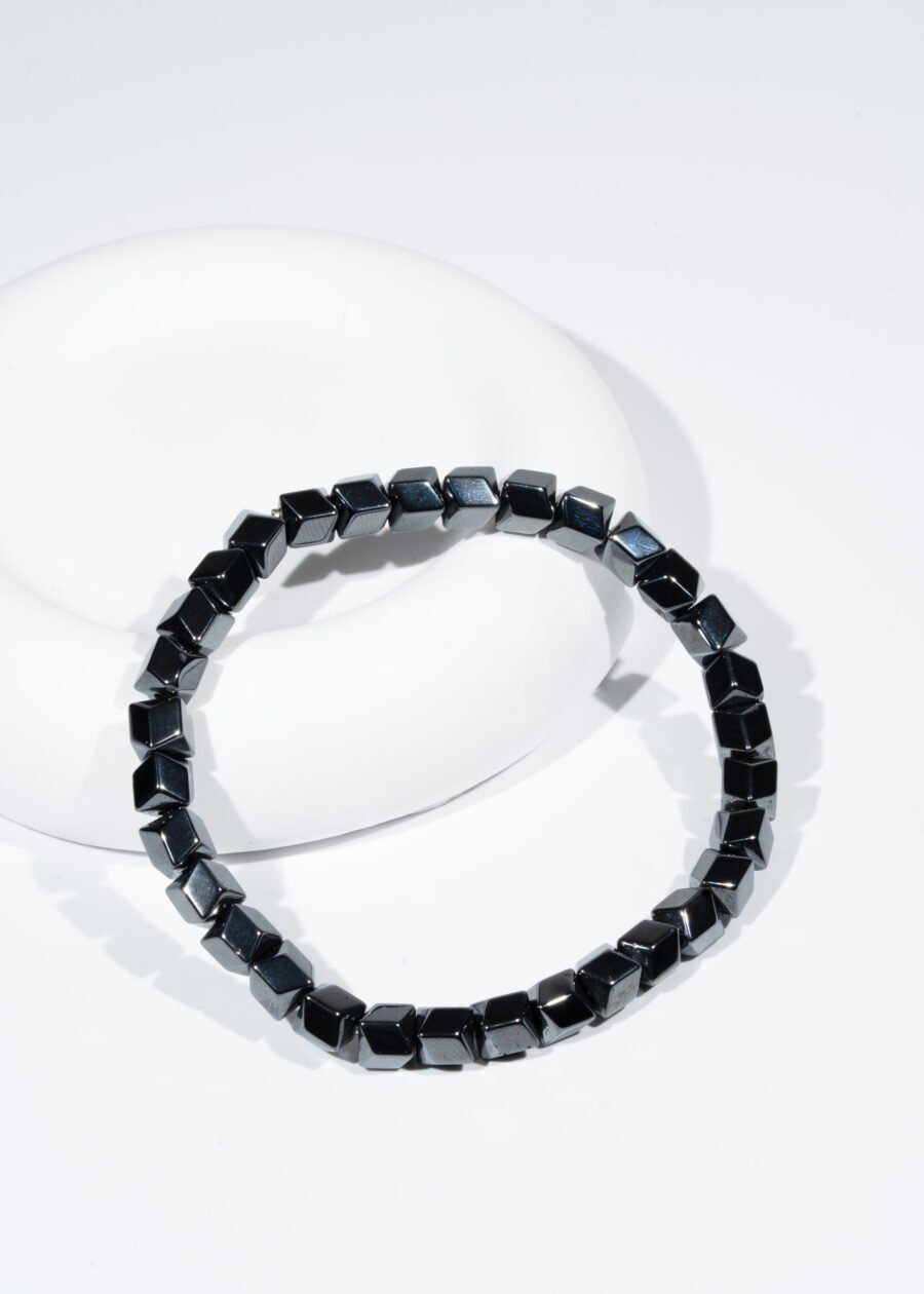 Balık Sırtı Hematit Doğal Taş Bileklik