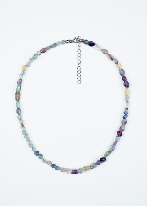 Florit Doğal Taş Kolye - Görsel 3