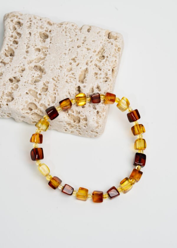 Kehribar Doğal Taş Bileklik